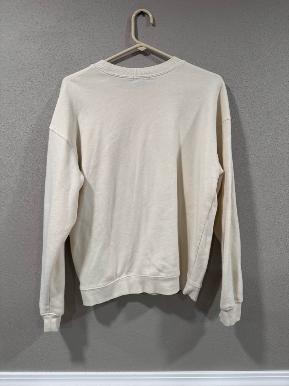 Dry Goods Cream Sweatshirt with Rhinestone 'DRY GOODS' Logo - Picture 4 of 6